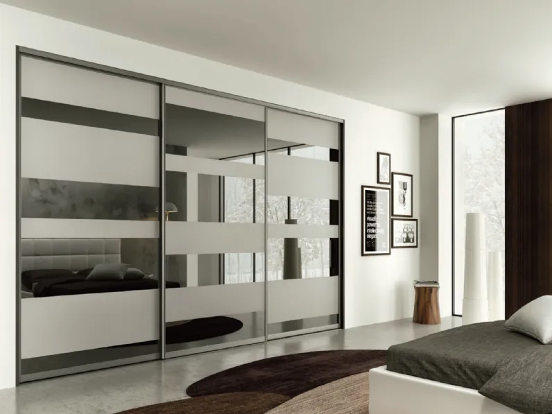 Porta scorrevole per interni Smart Floor Square 34 di Zemma