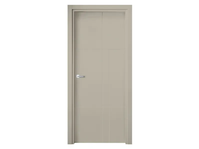 Porta per interni Soffio Bora in laccato di Ideal Door