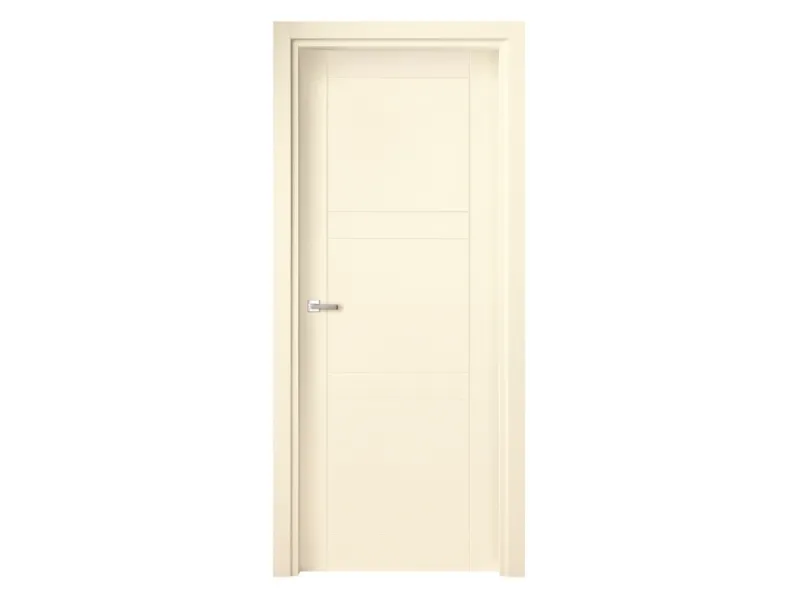 Porta per interni Soffio Ponente in laccato opaco di Ideal Door