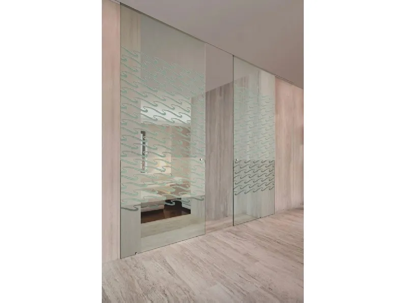 Porta per interni scorrevole Space Surf di Foa