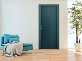 La Porta per interni Sublime Soft Blu di Nusco, con il suo design elegante e il colore blu intenso, 