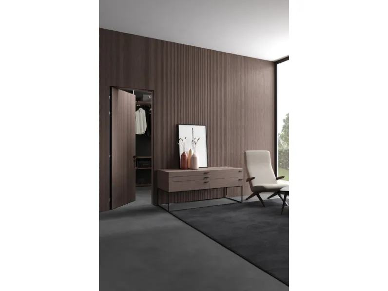 Porta battente a filo muro per interni Suit di Albed