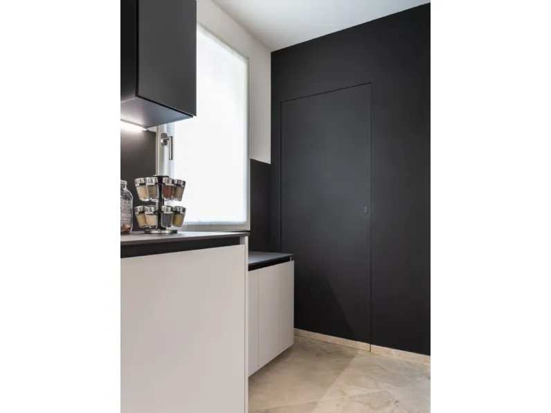 Porta battente per interni Syntesis Line Filo Muro di Eclisse