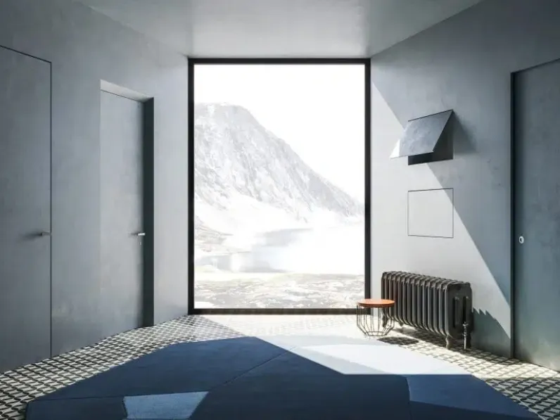 Porta per interni, battente, filomuro e scorrevole Syntesis Line di Eclisse