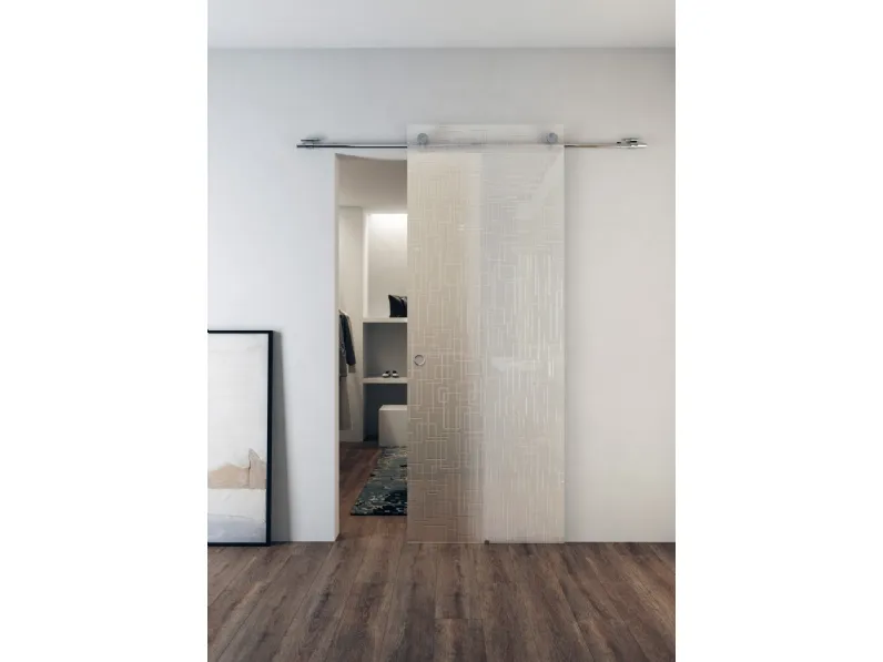 Porta per interni scorrevole Tekno Due Cadre di Foa