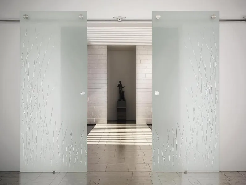 Porta per interni scorrevole Tekno Due Timothy di Foa