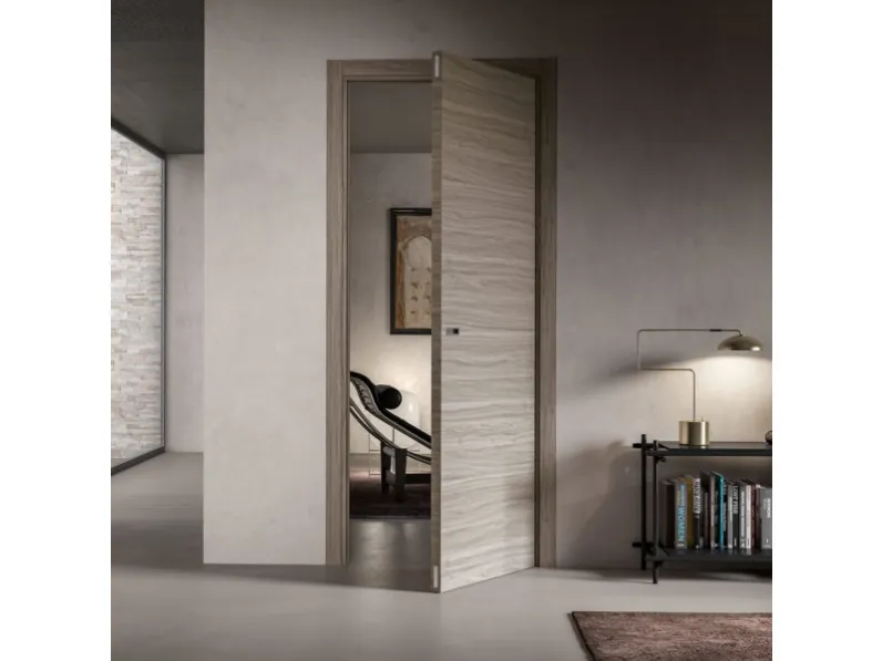 Porta per interni battente Tineo Olmo Sabbia di DoorArreda