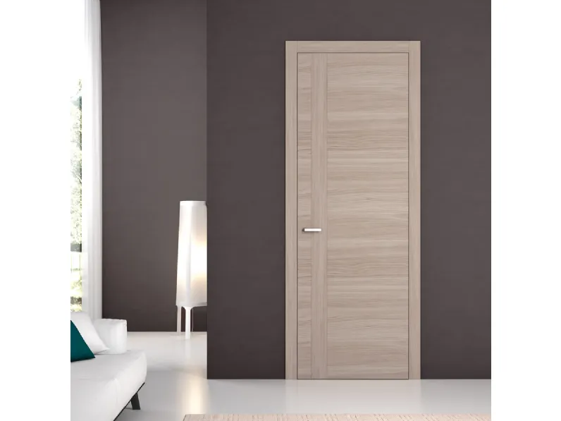 Porta per interni battente Tineo Olmo Sabbia di DoorArreda