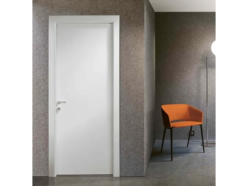 Porta per interni in laminato Bianco Trame 111T di BiHome
