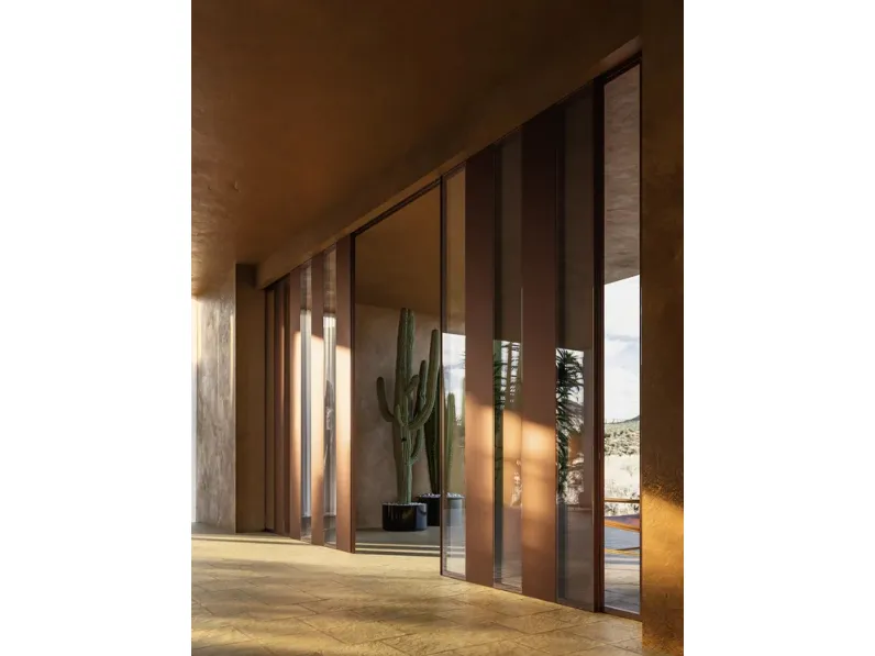 Porta per interni scorrevole Wall Code Shadow di ADL