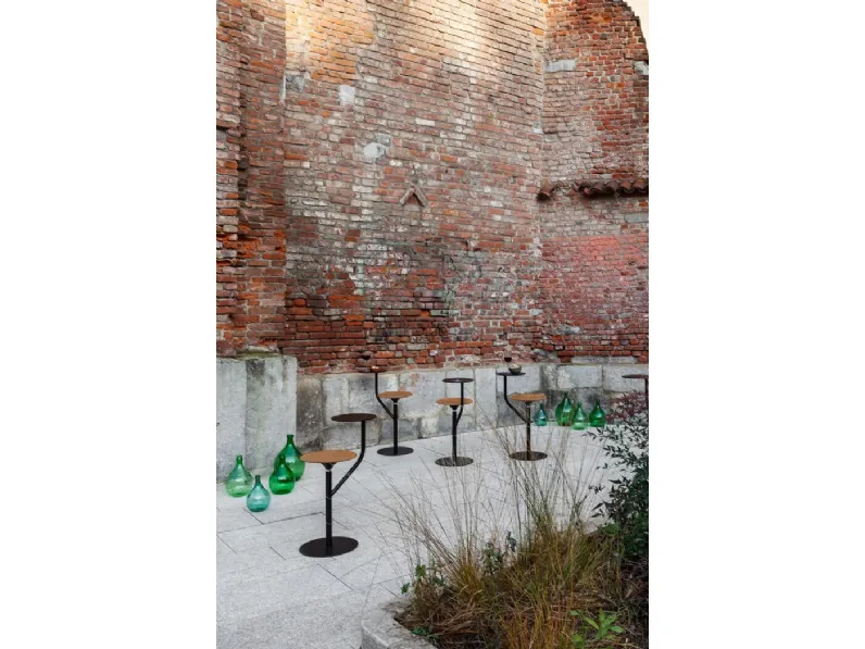 Sgabello da giardino con tavolino Aaron di LaPalma