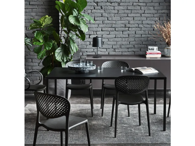 Sedia Abby Forata di Connubia Outdoor