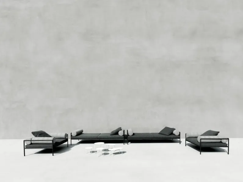 Divano da esterno Agra di Living Divani