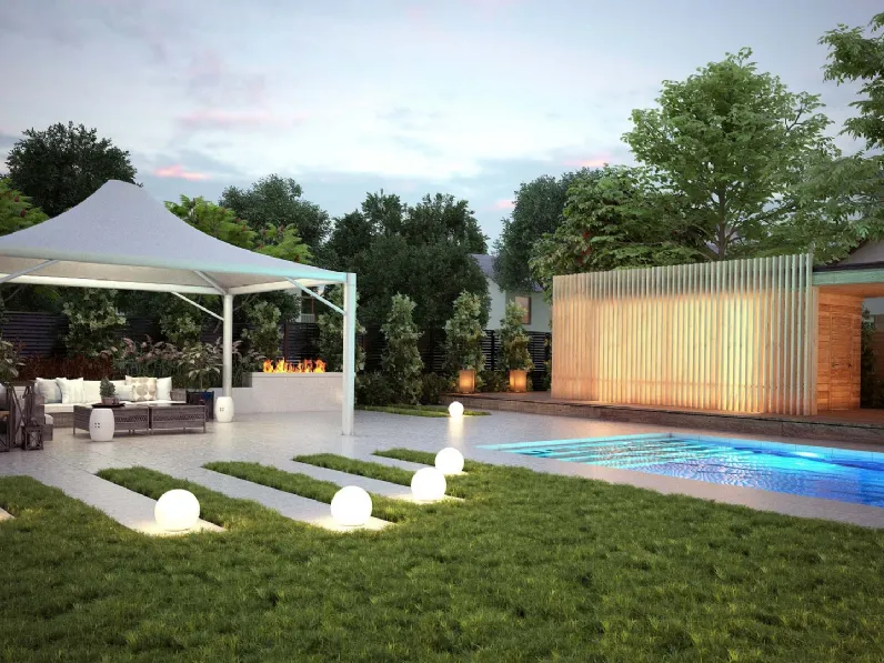 Gazebo Airone Rubino di Sprech