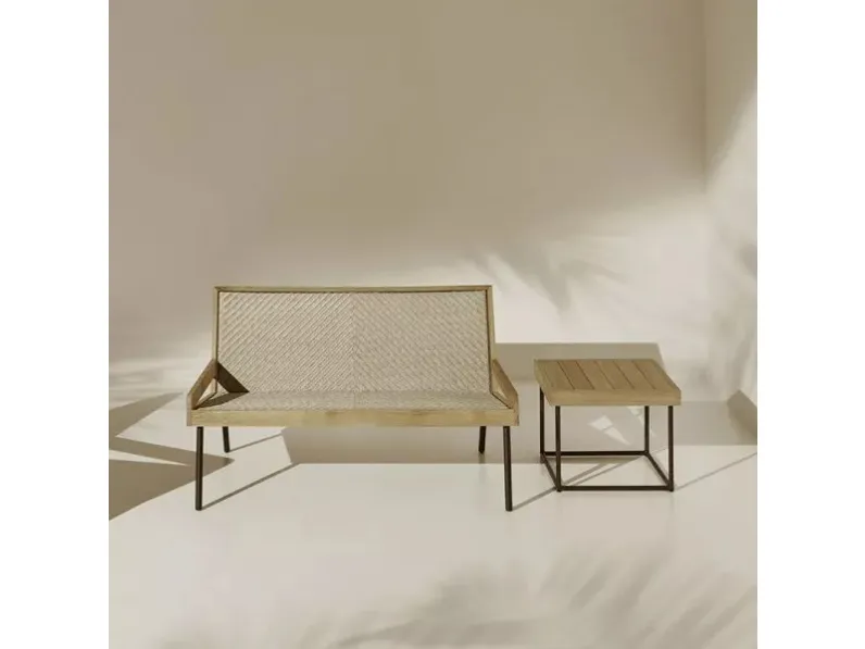 Tavolino Allaperto Nautic in teak di Ethimo