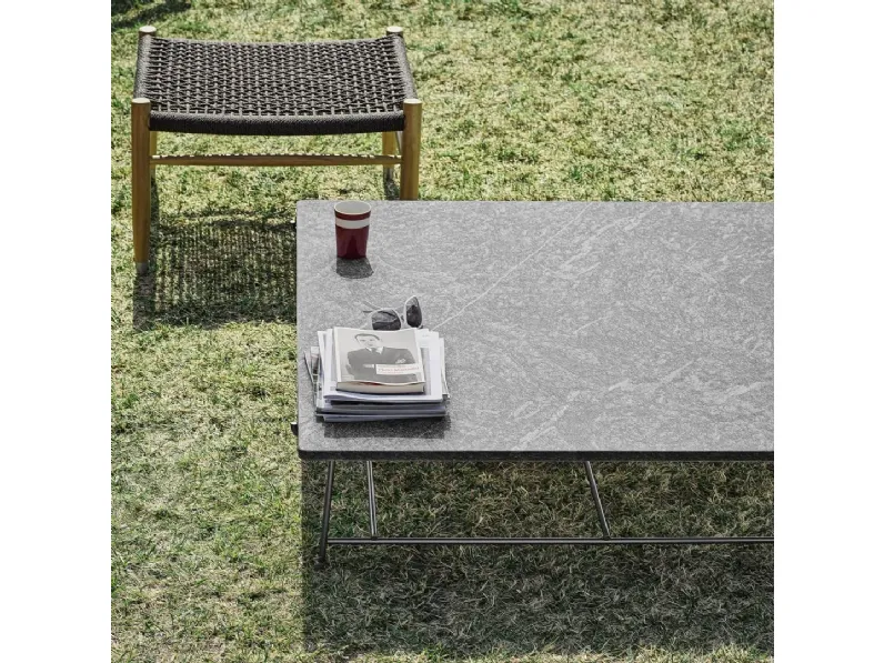 Tavolino in pietra Any Day Outdoor di Flexform