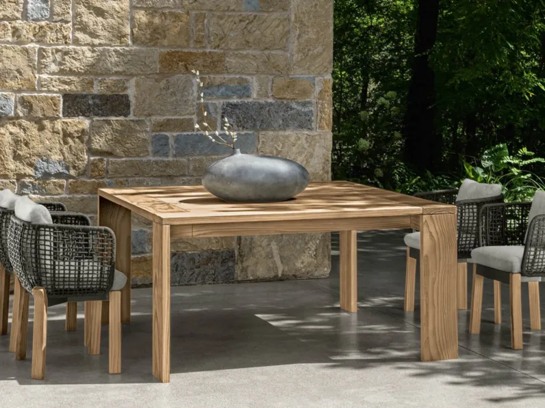 Tavolo e Sedie Argo Wood di Talenti