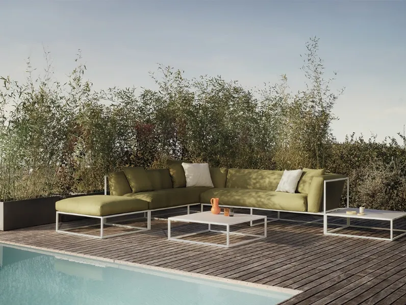 Salotto da esterno Arpa di MDF Italia