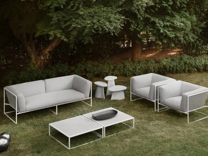 Salotto da esterno Arpa di MDF Italia