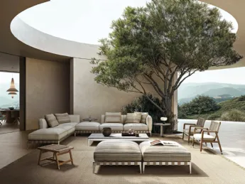 Il divano Atlante di Flexform è un'icona di design moderno.