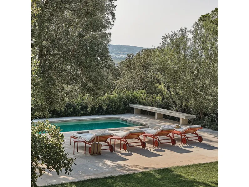 Daybed Atlante Wood di Flexform