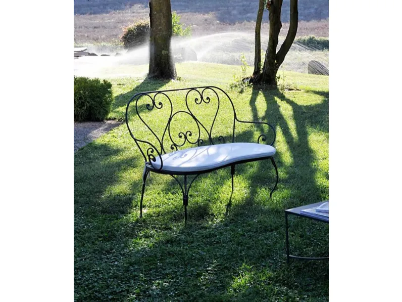 Divano Aurora in ferro battuto di Unopiu