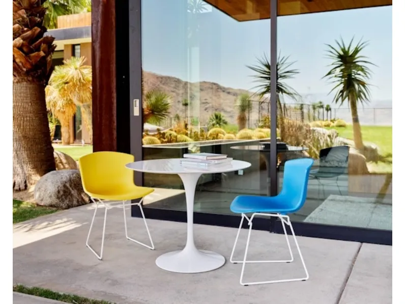 Sedia Bertoia Molded Shell Side Chair di Knoll