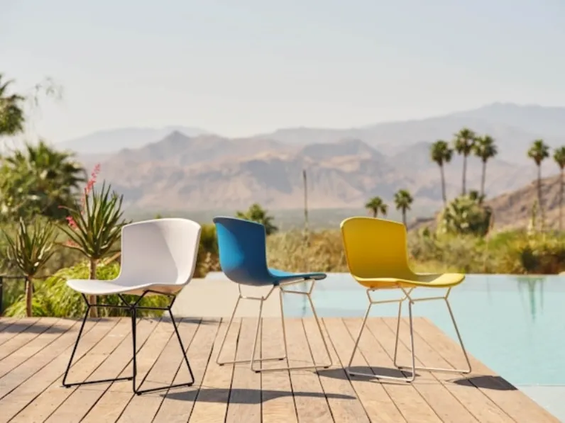 Sedia Bertoia Molded Shell Side Chair di Knoll