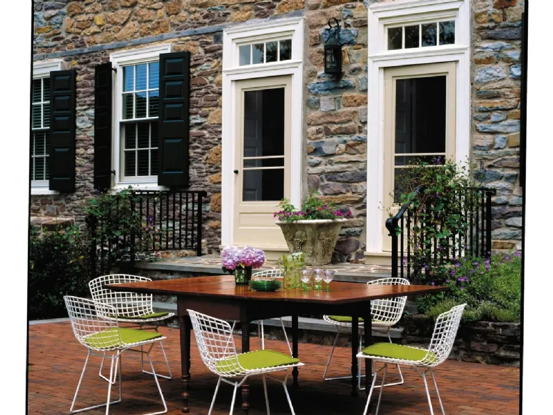 Sedia Bertoia Side Chair Outdoor di Knoll