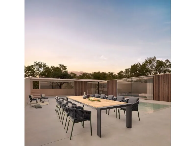 Tavolo in teak Cameron di Bizzotto