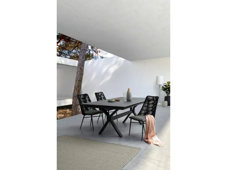 Sedia in corda Tablita di Bizzotto