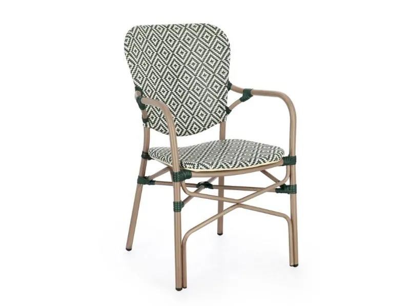 Sedia Cadeira in textilene e alluminio di Bizzotto