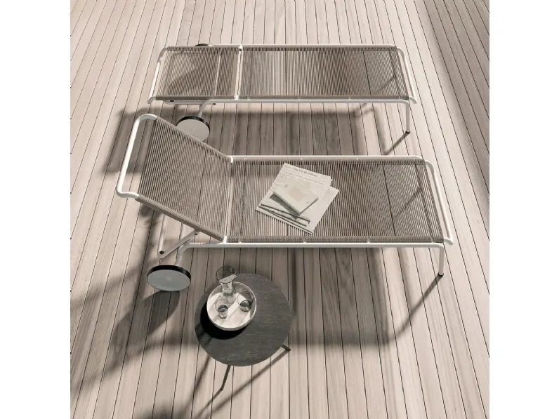 Day Bed Calipso in fibra sintetica di Flexform