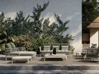 Chelsea di Molteni & C: design outdoor senza tempo, eleganza essenziale.
