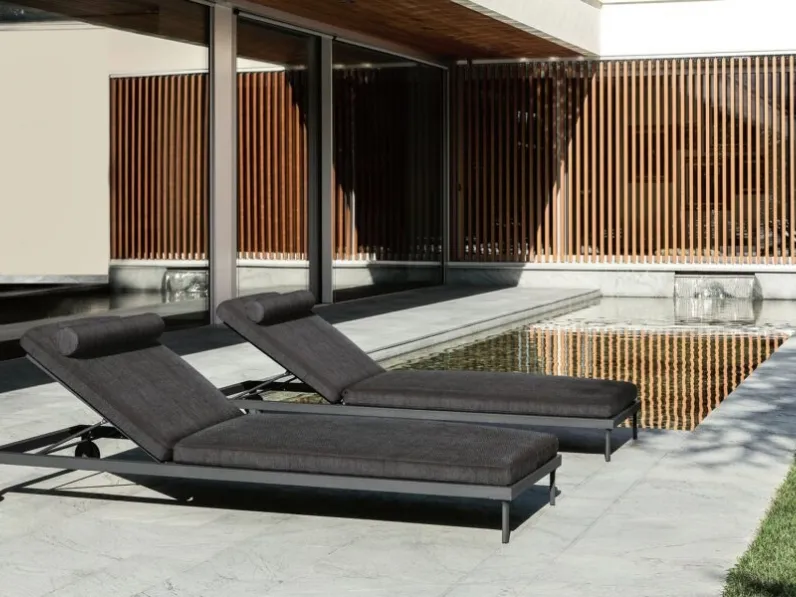 Lettino CleoSoft Alu di Talenti