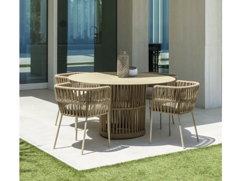 Tavolo e Sedie Cliff di Talenti