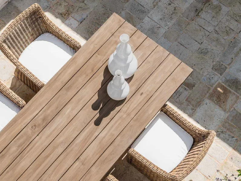 Tavolo e sedie Cloe di Braid