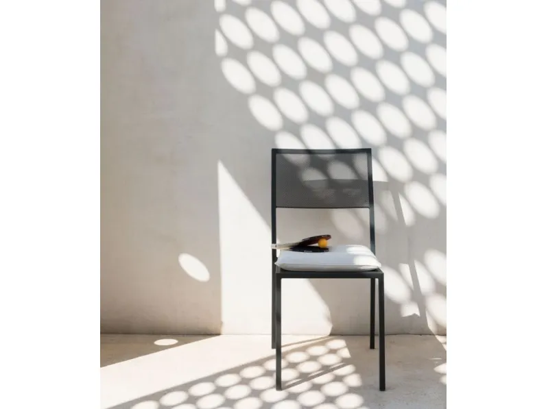 Sedia Conrad in ferro di Unopiu