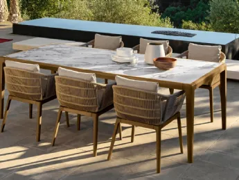 Cruise Teak Tavolo e Sedie