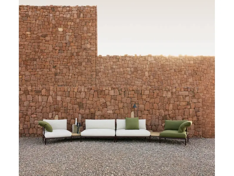 Divano lineare Nooch di B&B Italia