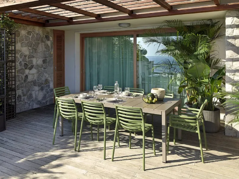 Sedia impilabile per esterni Doga di Nardi