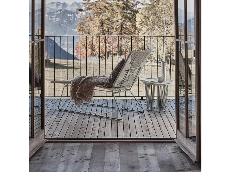 Daybed Echoes Outdoor in cordoncino di polipropilene di Flexform