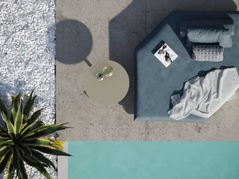 Poltrona Daybed Embrace in tessuto di Braid