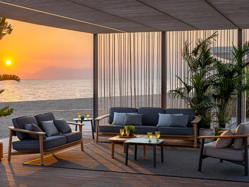 Arredo da esterno Twins di Emu