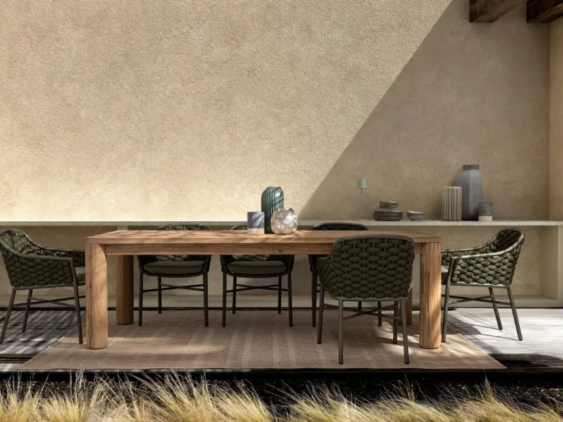 Sedia Everly in tessuto e alluminio di Bizzotto