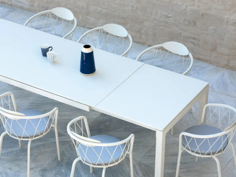 Tavolo allungabile Extia in metallo di Vermobil