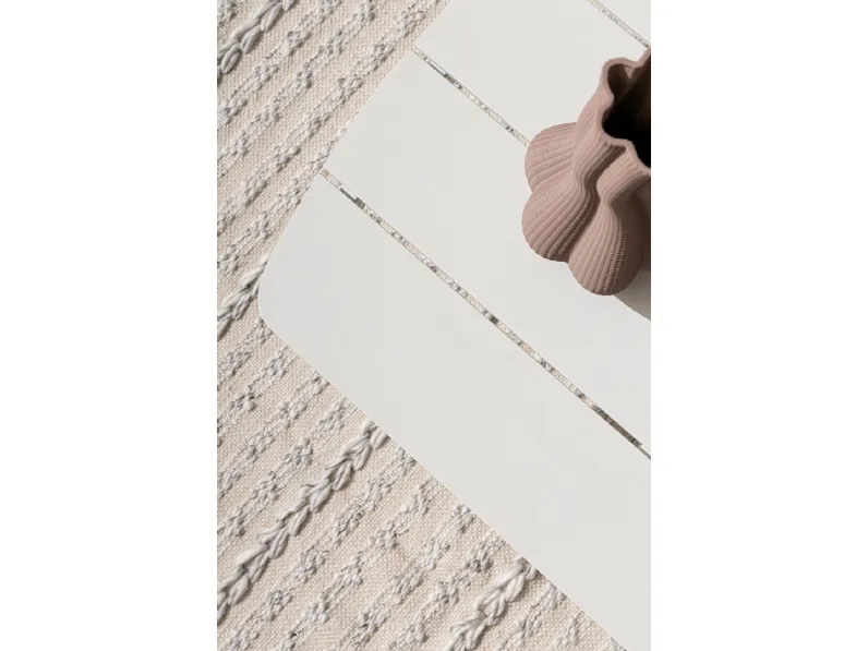 Tavolino in alluminio Fenix di Bizzotto