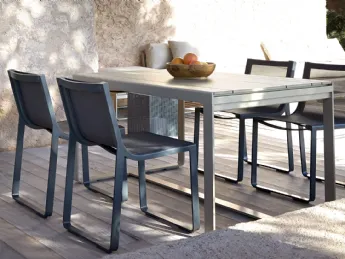 Flat Dining Table & Chair