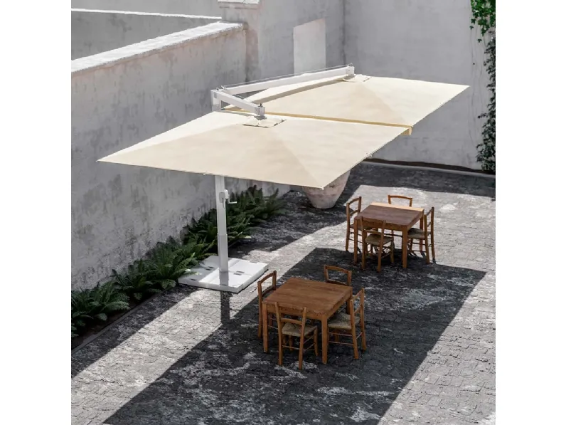 Ombrellone FLN-V in alluminio verniciato di La Seggiola