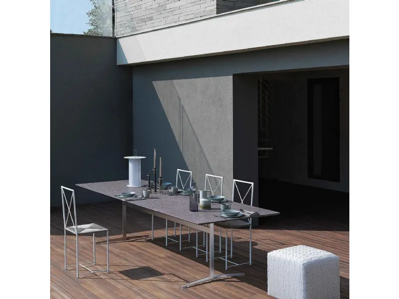 Tavolo in pietra Fly Outdoor di Flexform